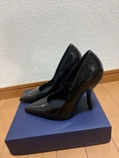ZARA ブラック ポインテッドトゥ ハイヒール