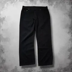 Polo RalphLauren黒ツイルダンガリーパンツ ポロチノ ワイドレッグのサムネイル