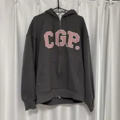 codegraphy ジップアップパーカー グレー Mサイズのサムネイル