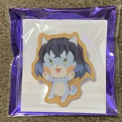 鬼滅の刃 バレンタイン2026 ランダムアニマルクッキーバッジA 嘴平伊之助