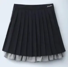 Badblue プリーツミニスカート ドット柄レイヤードのサムネイル
