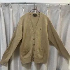 EAST BOY ベージュ カーディガン
