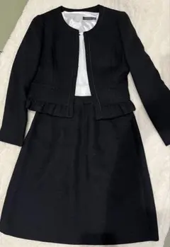 EMMAJAMES スーツ　卒業式　3点セット　ブラック