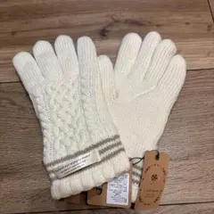 ⭐︎新品⭐︎C’est doux ニット手袋 レディース オフホワイト