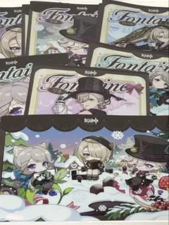 ローソン 原神オリジナルクリアファイル全7種コンプリート＋4枚　計11枚