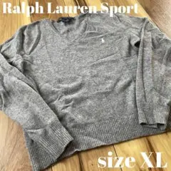 Ralph Lauren Sportsレディース Vネックカシミアニット