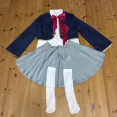 制服 コスプレ衣装 ネイビー グレー 推しの子　星野ルビー　有馬かな
