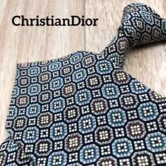 ✨極美品✨ChristianDior ネクタイ 幾何学 マルチカラー シルク