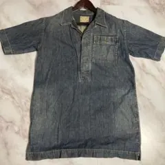 ラルフローレン デニムワンピース L 半袖 シャツワンピ