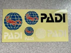 PADI ステッカー