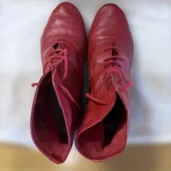 Repetto レペット　ショートブーツ 赤　37 1/2,4(のサムネイル