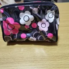 マリークヮント　フラワーデザイン ポーチ