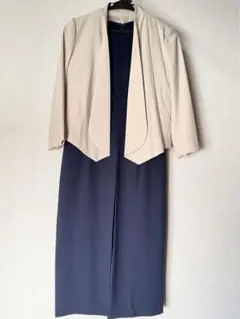 新品未使用 五分袖ワンピース/薄手ジャケット セミフォーマル