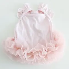 犬服 チュールワンピース フリルドレス フレンチブルドッグ 犬服
