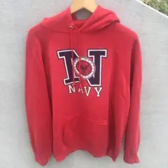 70s 80s パーカー artex ビンテージ NAVY 大きめ 古着