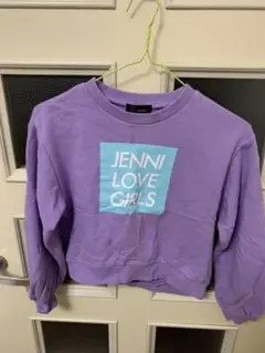 JENNI love トレーナー 140cm パープル