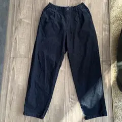 UNIQLO ダークブルー ロングパンツ 160キッズ