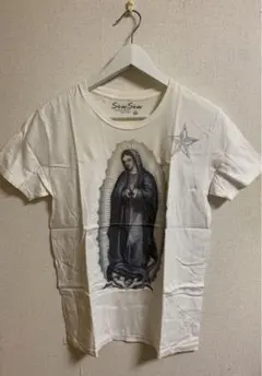 share spirit Ｖネック　プリント　Tシャツ　ホワイト　Sサイズ share spirit Vネック プリント Tシャツ ホワイト Sサイズ - メルカリ