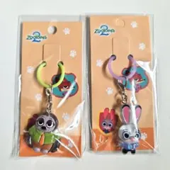 ズートピア ミニチャーム Aセット 2種