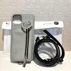 iPhone 15 Plus ケース ひも付き ブルーのサムネイル
