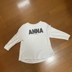 ANNA SUI mini 長袖Tシャツ ホワイト