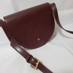 【美品】ショルダーバッグ ブラウン