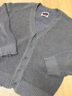 ダメージカーディガン