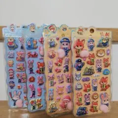 即日発送　おしりシール　おしりプニプニ　マシュマロシール　ズートピア