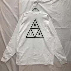 新品未使用 HUF ハフ ロンT サイズL ホワイトのサムネイル