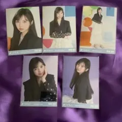 長嶋凛桜 13周年記念 13th 生写真 5種コンプ アニバ