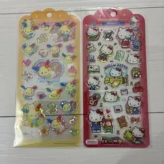 サンリオ　ドロップジェリーシール　ウサハナ　キティ　サンリオキャラクターズ