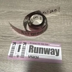 Aえ! group LIVE TOUR 2026 Runway 銀テープ・紙