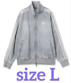 アディダス デニム ファイヤー バード トラックトップ L