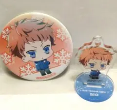 ヒプマイ毒島メイソン理鶯 缶バッジ アクリルスタンド ヒプノシスマイク ヨコハマ