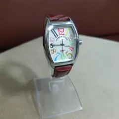 《稼働品》 AMBER TIME アナログ メンズ時計