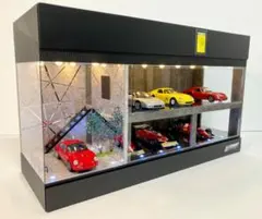 1/43・Liberty Walk風、M&GM・ディスプレーBOX/ネオジオラマ - メルカリ