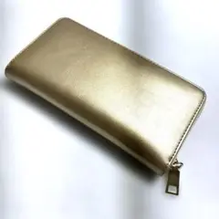 신품 골드 라운드 패스너 긴 지갑 여성 지갑 대용량