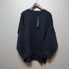 新品未使用 タグ付き ミズイロインド ワイド プルオーバー 黒