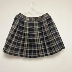 SHEIN プリーツスカート Mサイズ ブラックチェック