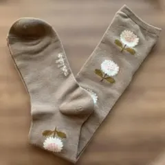 ミニラボ　ウール混ハイソックス