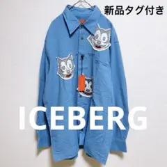 新品　90s ICEBERG Felix the Cat シャツ　ヴィンテージのサムネイル