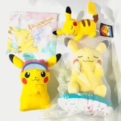 ポケモンセンター ぬいぐるみ シーズンピカチュウ&イーブイ 夏 - メルカリ