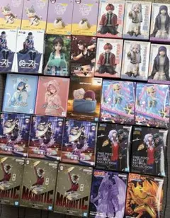 プライズフィギュア17種29体　鬼滅の刃　NARUTOなど