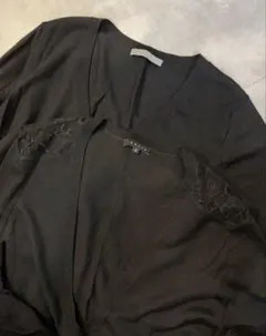 theory & theory luxe 深Vネック セーター 2枚セット