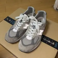 New Balance 990 USA グレー スニーカー