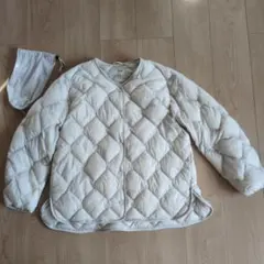 UNIQLO ユニクロ ウルトラライトダウン リラックスジャケット XL 白