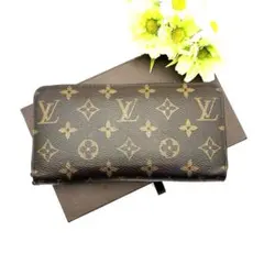 ルイヴィトン　ジッピーウォレット　ラウンドファスナー　モノグラム