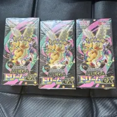 ポケモンカードMEGA ハイクラスパック ドリーム ex シュリンク付き3BOX