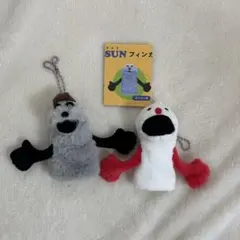 パペットスンスン　フィンガーパペットぬいぐるみ　ノンノン&ゾンゾン