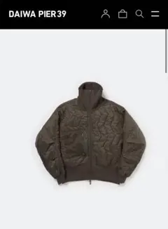 【美品】W's TECH ARMY QULTINGHIGHNECK JACKET